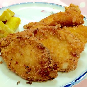 子どもが大好き★鶏ムネで柔らか竜田揚げ★時短Ver